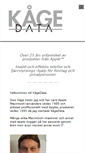 Mobile Screenshot of kagedata.se